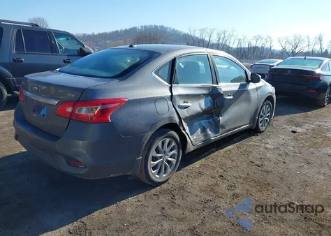 2018 Nissan Sentra Sv z USA, uszkodzony, nr VIN 3N1AB7AP2JY314228